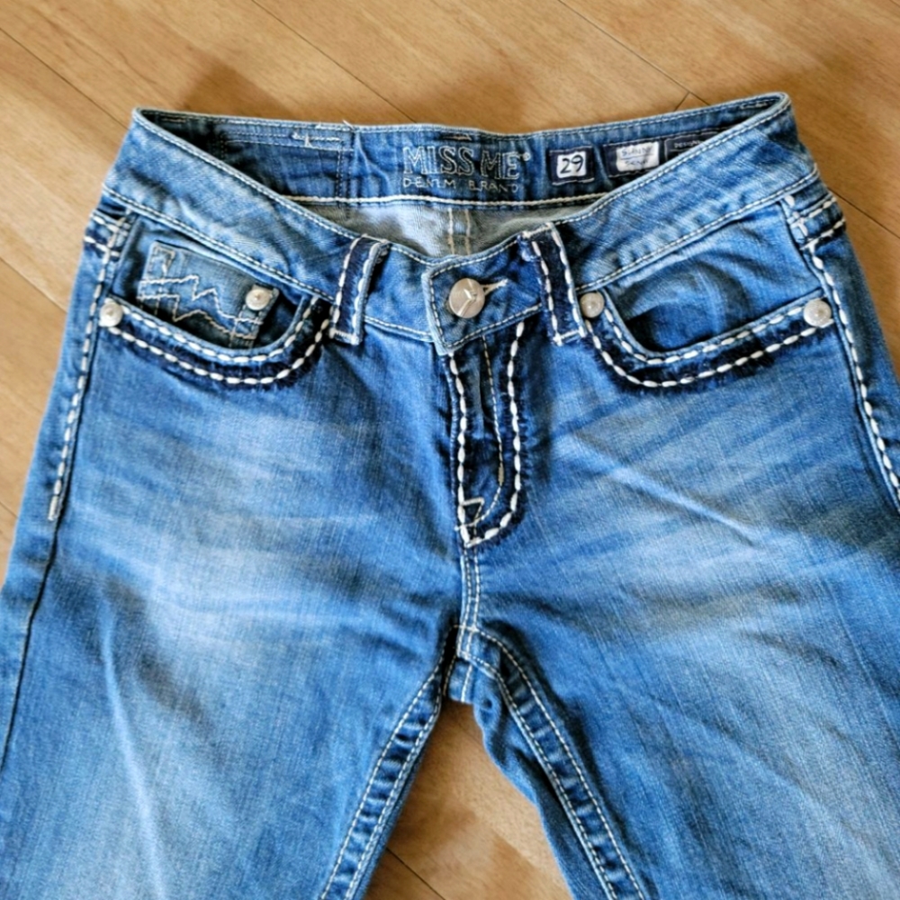 Miss Me Skinny Jean Waist 29 Inseam 34
